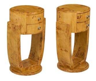Pair of Art Moderne Side Tables