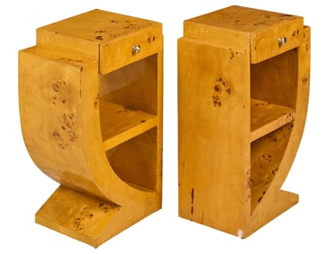 Pair of Art Moderne Nightstands