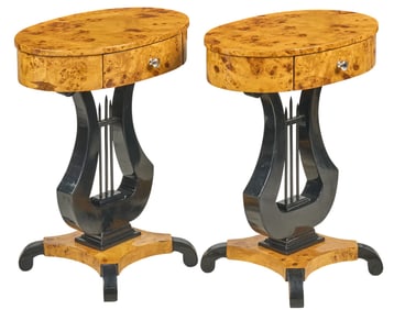 Pair of Art Moderne Side Tables