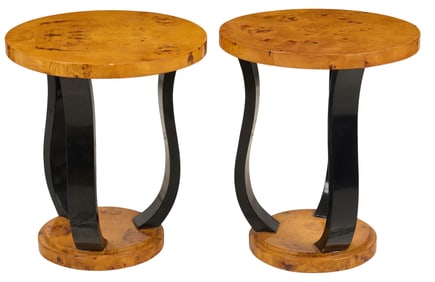 Pair of Art Moderne Side Tables