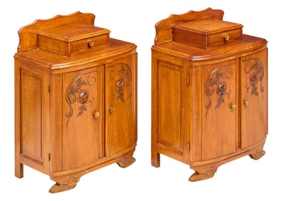 Pair of Art Deco Style Nightstands