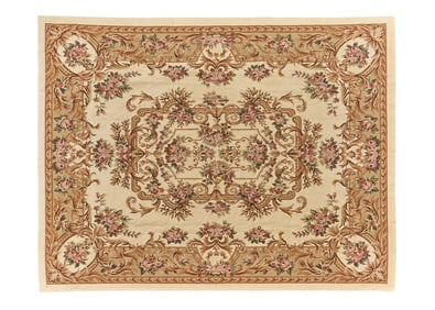 Hand-Woven Aubusson Rug, 10 ft x 7 ft 9 in.