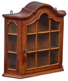 Hanging Wall Cabinet with Glass Door