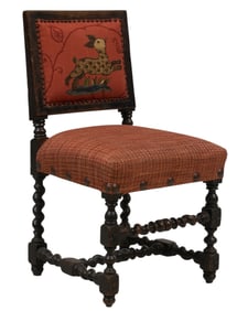 Chair with Rabbit Motif