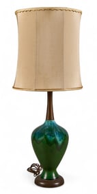 Green Ceramic Lamp