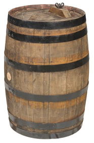 Large Rustic Barrel