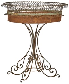 Wrought Iron Plant Stand