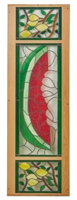 Watermelon Stained Glass Panel