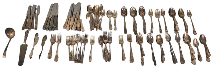 Large Quantity of Silverplate Flatware