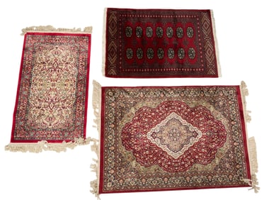 (3) Small Rugs