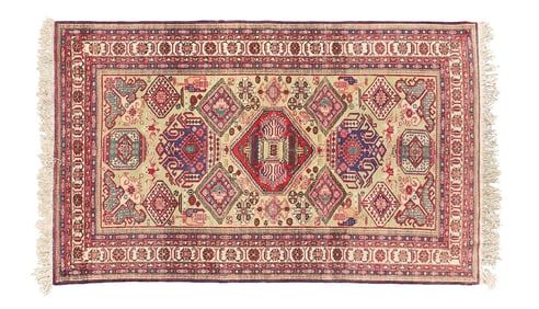 Hand-Knotted Kazak Rug, 7 ft. 5 in. x 4 ft. 6 in.