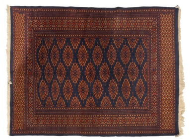 Hand-Knotted Bokhara Rug, 5 ft. 9 in. x 4 ft. 3 in.