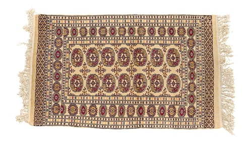 Hand-Knotted Bokhara Rug, 5 ft. 6 in. x 3 ft.