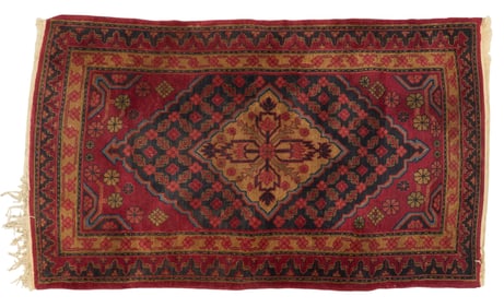 Hand-Knotted Afghan Rug, 5 ft. 6 in. x 3 ft. 2 in.