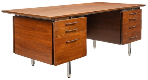 Mid-Century Modern Executive Desk
