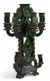 Greenware Michoacan Candelabra