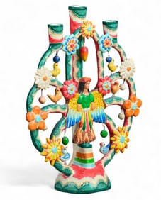 Attrib. to Castillo Familia, Tree of Life Candelabra