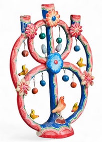 Attrib. to the Castillo Familia, Tree of Life Candelabra