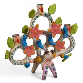 Attrib. to Heron Martinez Mendoza, Tree of Life Candelabra