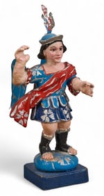 Vintage St. Michael Santo