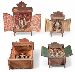 (4) Nichos with Religious Figures