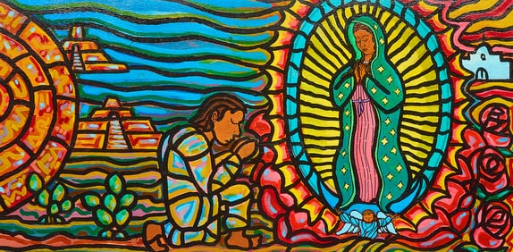 Oscar Galvan, "Virgen de Guadalupe"