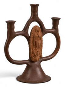 Virgin Mary Candelabra