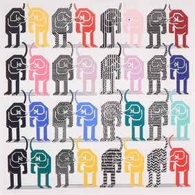 Pedro Friedeberg, "Perros"