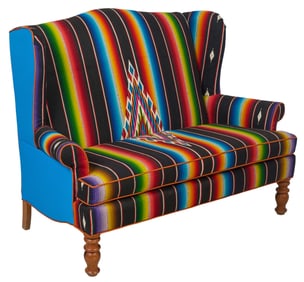 Serape Upholstered Sofa