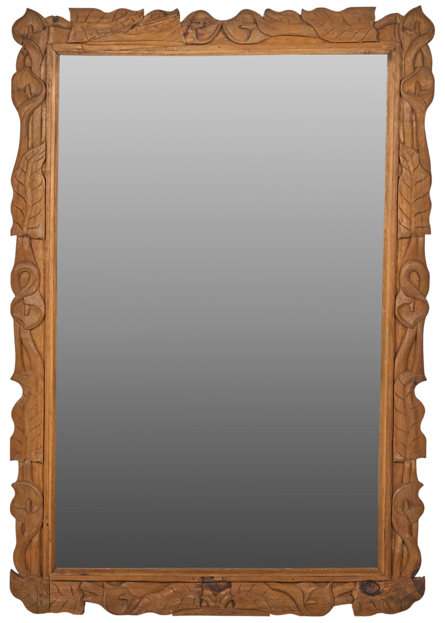 Large Mirror with Carved Frame (1 of 5)