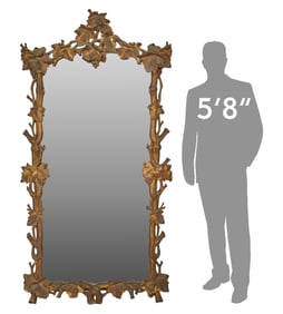 Emperor Maximilian Giltwood Mirror