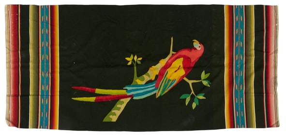 Pictorial Parrot Mexican Serape