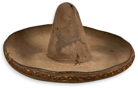 Antique Leather Sombrero