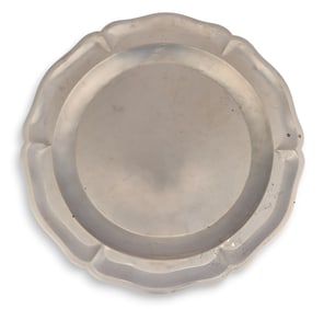 Sterling Silver Round Tray