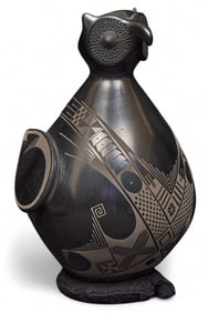 Barro Negro Pottery Owl
