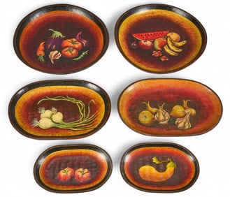 Carved Vegetable Dishes