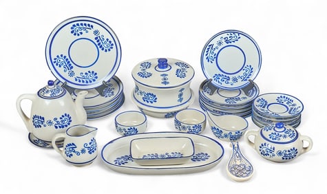 Mexican Stoneware Pottery Set