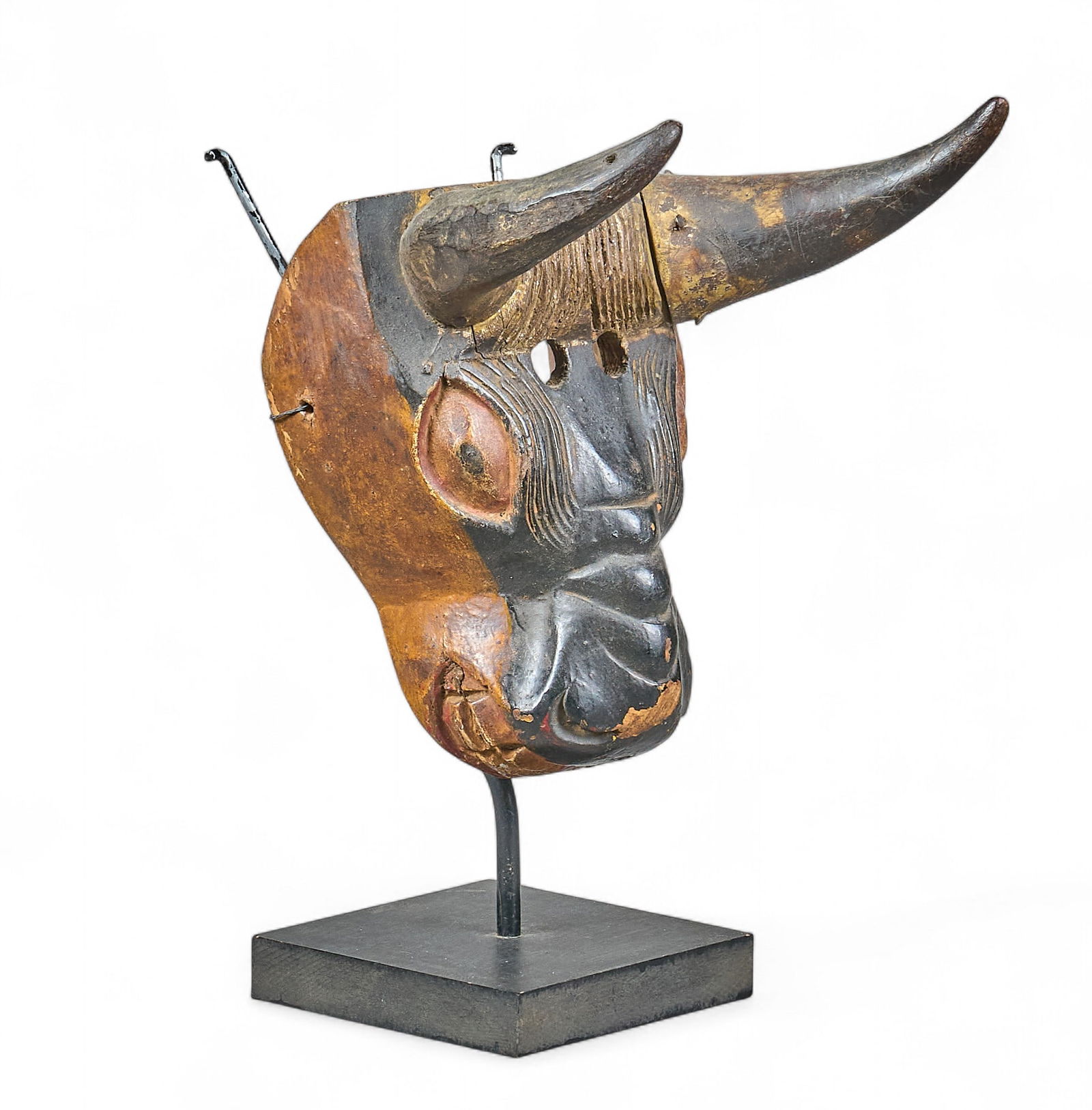 El Toro Mexican Folk Art Mask (1 of 4)