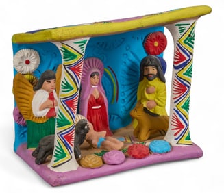 Mexican Folk Art Nativity
