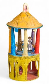 Attrib. to Candelario Modrano, Band Stand Tableau