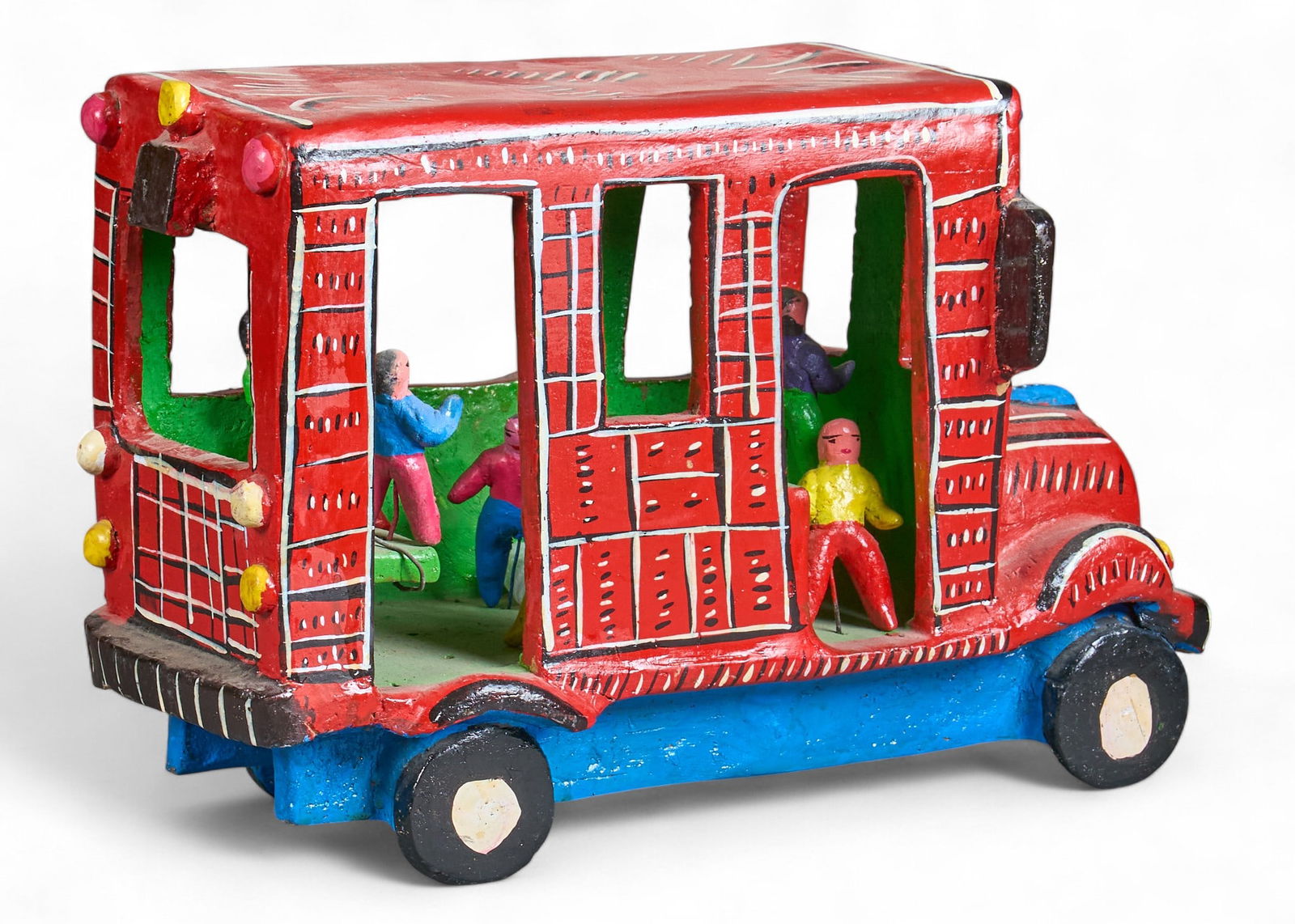 Serapio Medrano Hernandez, Ceramic Bus (1 of 5)