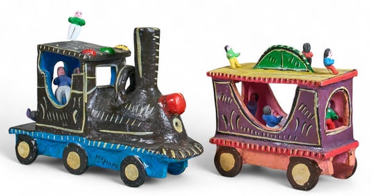 Serapio Medrano Hernandez, (2) Piece Train Set