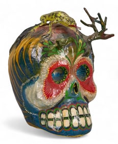Felipe Linares, Papier Mache Skull