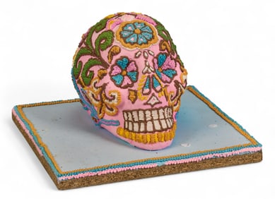 Dias De Los Muertos, Pink Sugar Skull