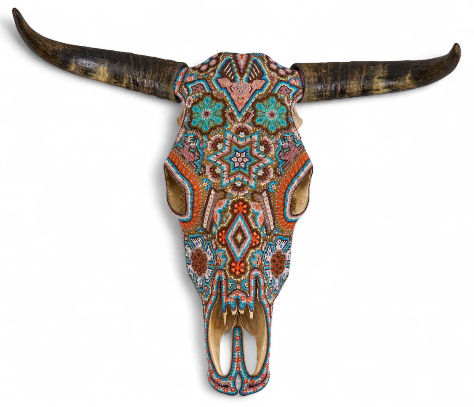 Huichol Cow Skull (1 of 6)