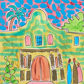 Brother Cletus Behlmann, The Alamo