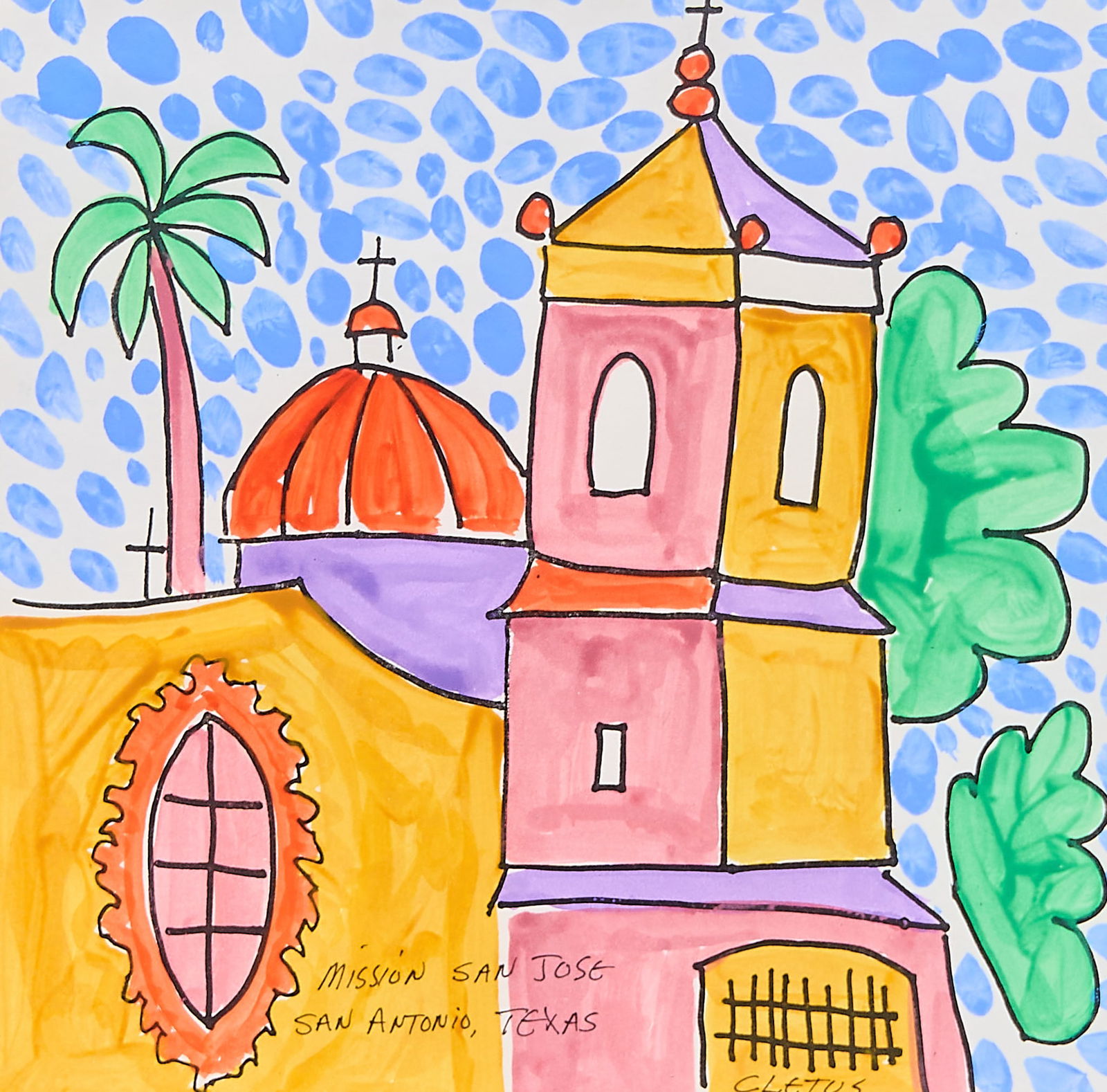 Brother Cletus Behlmann, Mission San Jose (1 of 5)