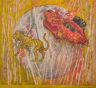 Jose Guadalupe Guadiana, Abstract with Jaguar