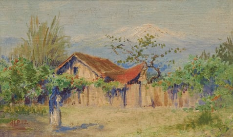 Allen Pearson, Mexican Home, 1922