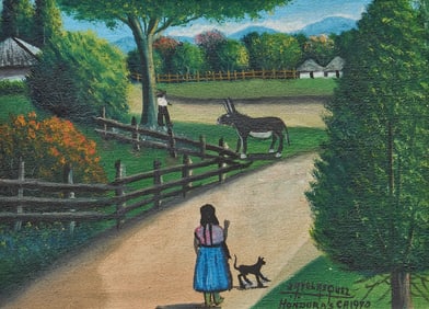 Jose Antonio Velasquez, Honduras Village, 1970